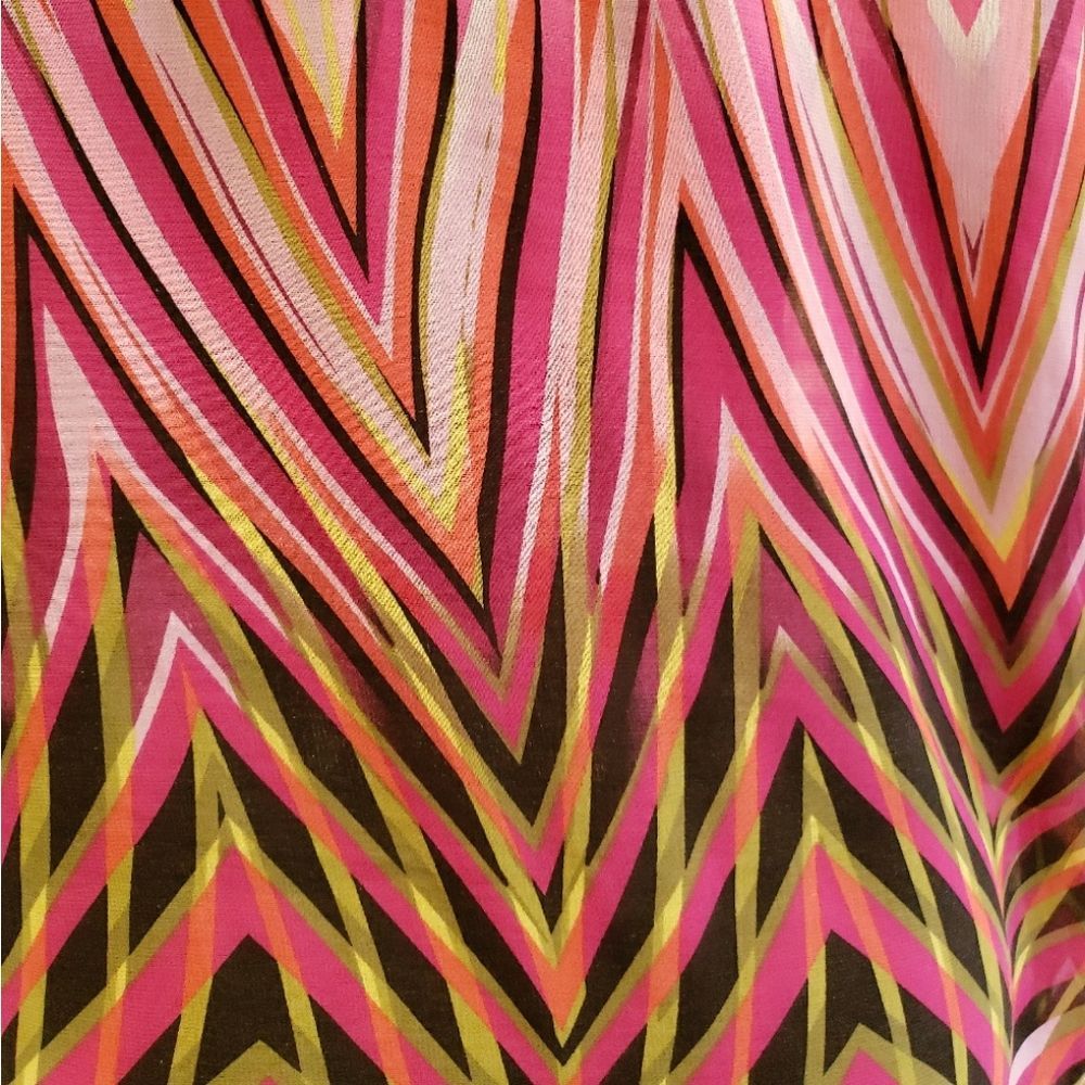 Black Rainn Open Drape Front Blouce - image 5